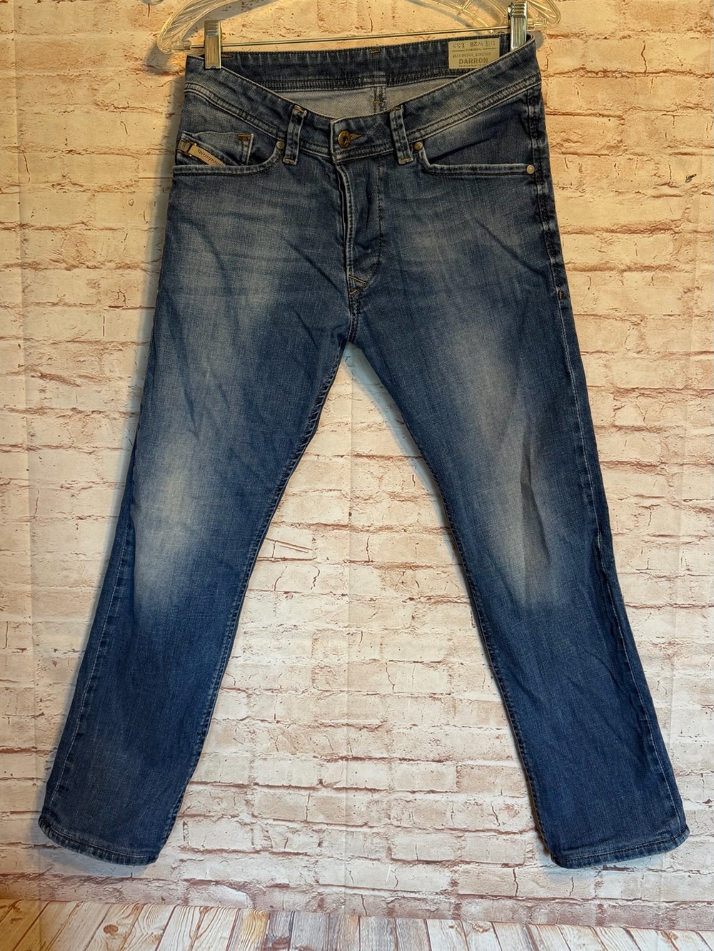 Diesel Darron regular skin tapered button fly jeans waist 28 length 32